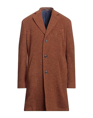 DRUMOHR Teddy Coat Camel 60% Wool, 21% Polyamide, 15% Polyester, 4% Other Fibres