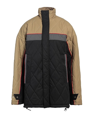 EGONLAB. Shell jacket Black 64% Cotton, 36% Polyamide