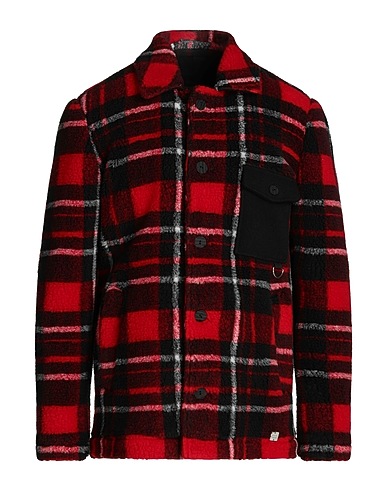 BL.11  BLOCK ELEVEN Kunstpelz Rot 100% Polyester