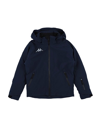KAPPA Jacket Navy blue 92% Polyester, 8% Elastane