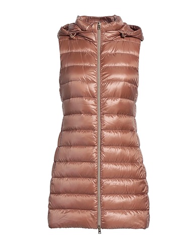 HERNO Shell jacket ICONICO Light brown 100% Polyamide