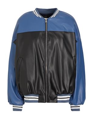 8 By OVERSIZED COLOR BLOCK BOMBER JACKET ブルゾン ブラック レディース 7,656円