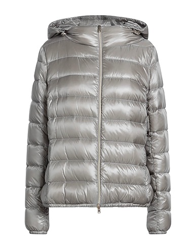 HERNO Shell  jacket ICONICO Light grey 100% Polyamide