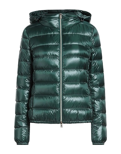 HERNO Shell  jacket ICONICO Dark green 100% Polyamide