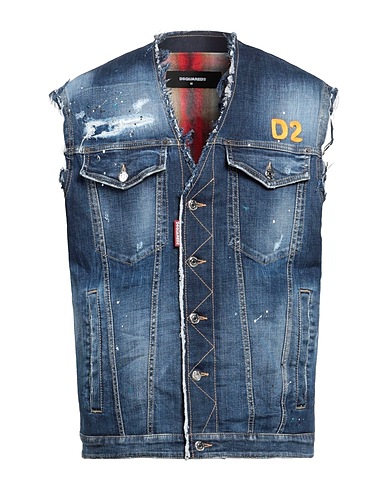 DSQUARED2 Jeansjacke Blau 99% Baumwolle, 1% Elastan
