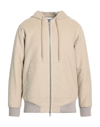 GRIFONI Jacket Khaki 100% Cotton, Wool, Acrylic, Polyamide, Elastane