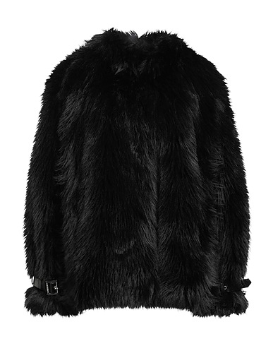 SILVIAN HEACH Teddy Coat Black 100% Polyester