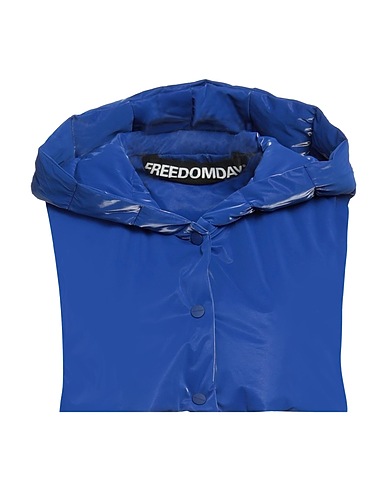 FREEDOMDAY Shell  jacket Blue 100% Polyurethane, Nylon