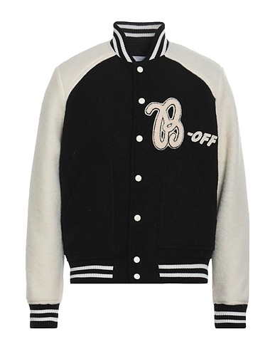 BLAST-OFF Bomber Nero 60% Lana, 35% Poliestere, 5% Altre Fibre