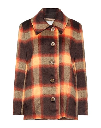 RODEBJER Cappotto Arancione 40% Acrilico, 30% Poliestere, 22% Lana riciclata, 5% Poliammide, 3% Altre Fibre