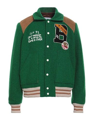 BLAST-OFF Bomber Green 78% Polyester, 22% Virgin Wool