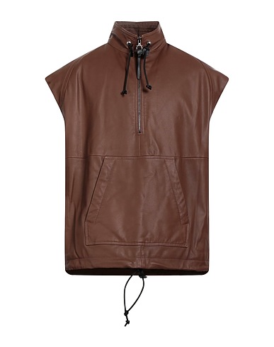 FERRAGAMO Jacket Brown Calfskin