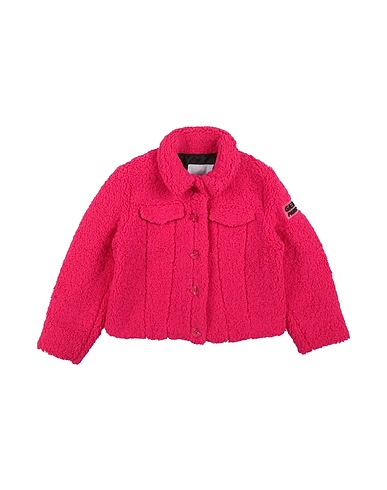 GAëLLE Paris Teddy Coat Fuchsia 100% Polyester
