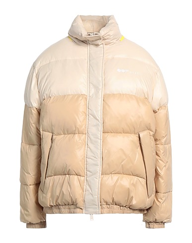 OOF WEAR Shell jacket Ivory Polyamide, Polyester