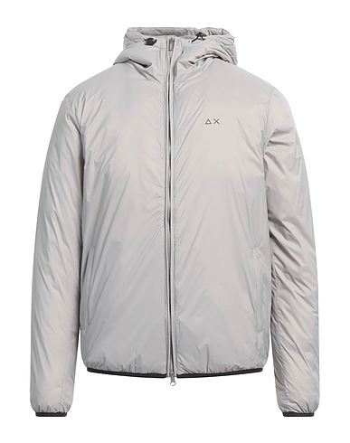 SUN 68 Giubbotto Grigio chiaro 100% Poliammide, Poliestere