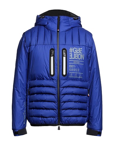 MONCLER GRENOBLE Пуховик DAY-NAMIC Ярко-синий 100% Полиамид, Полиэстер