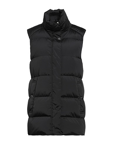WOOLRICH Gilet Black 91% Polyamide, 9% Elastane