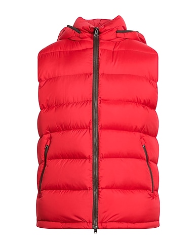 HERNO Vest Red 100% Polyamide