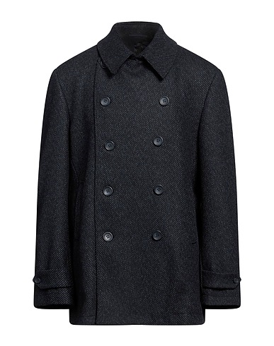 PETER & SONS Caban e doppio petto Blu navy 36% Lana, 28% Acrilico, 25% Poliestere, 11% Poliammide