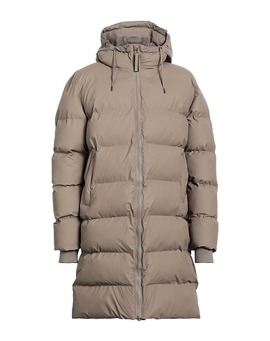 RAINS Shell jacket Taupe 100% Polyester