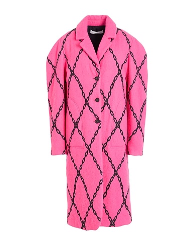 PHILOSOPHY di LORENZO SERAFINI Coat Fuchsia 100% Virgin Wool