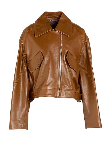 ALBERTA FERRETTI Caban et veste croisée 100% Cuir de brebis