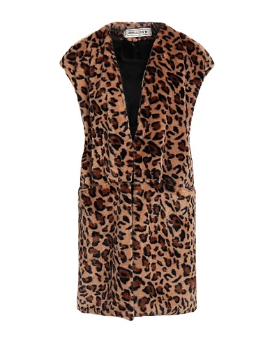 SHIRTAPORTER Teddy Coat Light brown Polyester