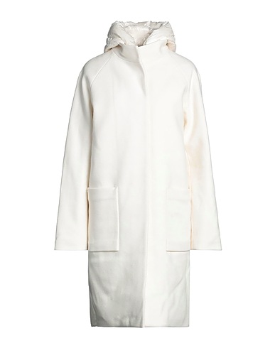 DUNO Shell jacket Ivory 95% Wool, 5% Polyamide