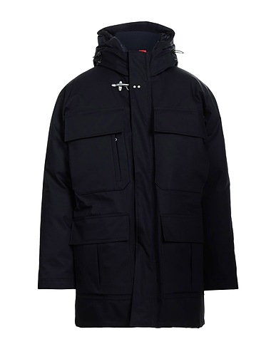 FAY ARCHIVE Piumino Blu notte 83% Cotone, 17% Poliammide, Piume