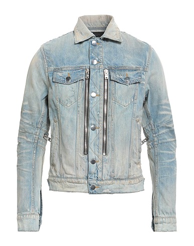 AMIRI Jeansjacke Blau 100% Baumwolle