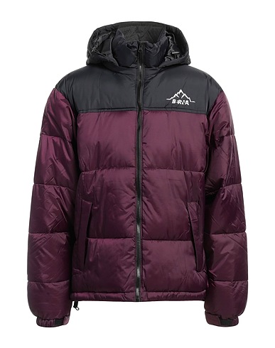 BERNA Shell  jacket Plum 100% Recycled nylon