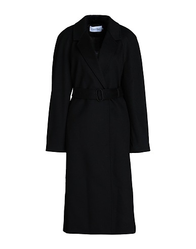 CALVIN KLEIN Mantel Schwarz 67% Wolle, 26% Nylon, 5% Kaschmir, 2% Andere Fasern