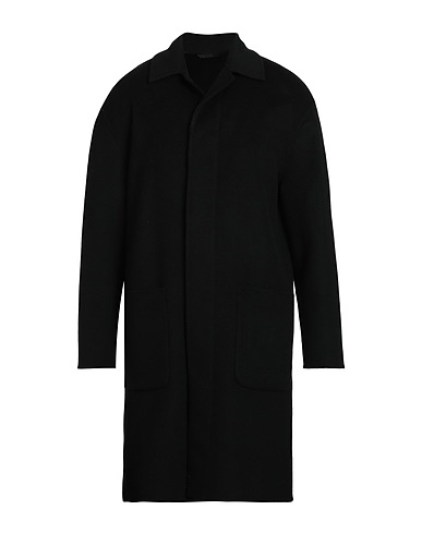 CALVIN KLEIN Mantel Schwarz 70% Wolle, 30% Polyester