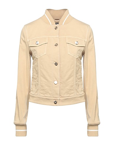 TESTONI Jeansjacke Sand 98% Baumwolle, 2% Elastan