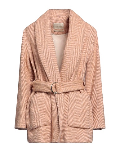 MOMONÍ Coat Sand 57% Virgin Wool, 17% Acrylic, 13% Mohair wool, 13% Polyamide