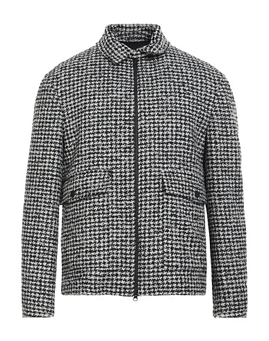 T-JACKET by TONELLO Jacket Black 37% Acrylic, 29% Polyester, 12% Alpaca wool, 11% Virgin Wool, 11% Wool