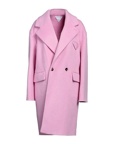 BOTTEGA VENETA Coat Pink 65% Wool, 20% Alpaca wool, 9% Mohair wool, 6% Polyamide