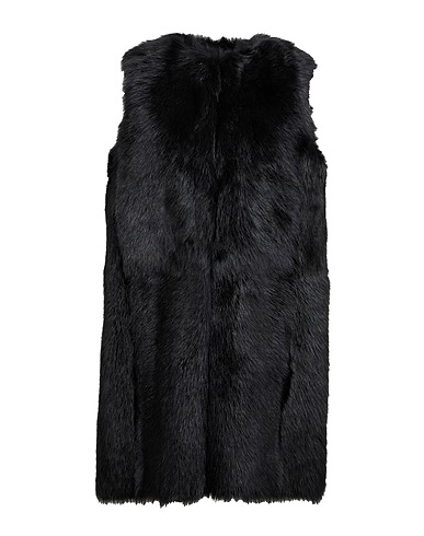 P.A.R.O.S.H. COATS & JACKETS Black 100% Sheepskin