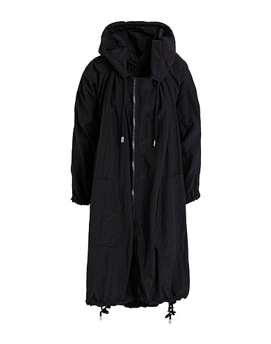 DONDUP Full-length jacket Black 100% Polyamide