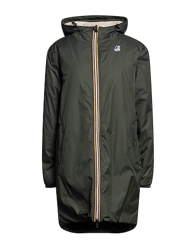 K-WAY Cappotto Verde scuro 100% Poliammide