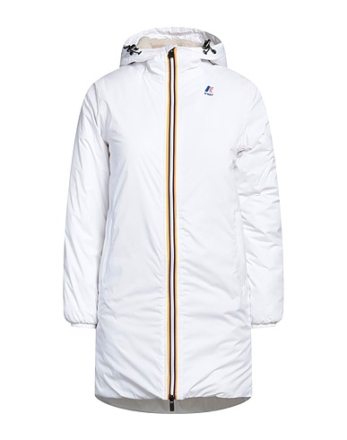 K-WAY Cappotto Bianco 100% Poliammide