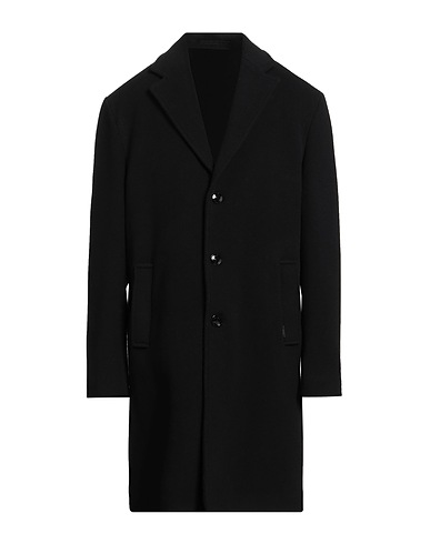 LIU •JO MAN Cappotto Nero 75% Lana Vergine, 25% Poliammide