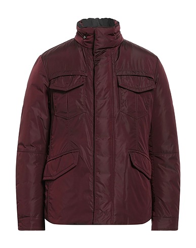 PEUTEREY Shell jacket Burgundy 100% Polyamide