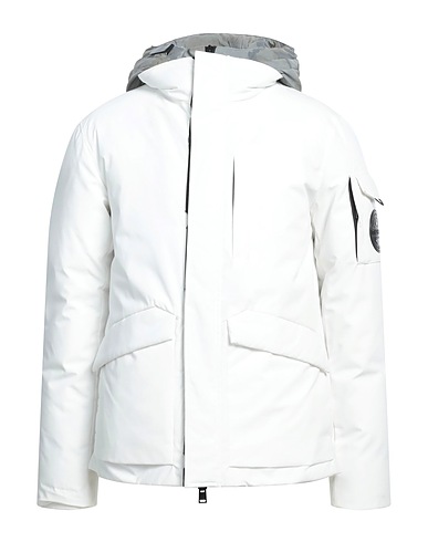 MUSEUM Shell  jacket White 65% Polyester, 35% Cotton