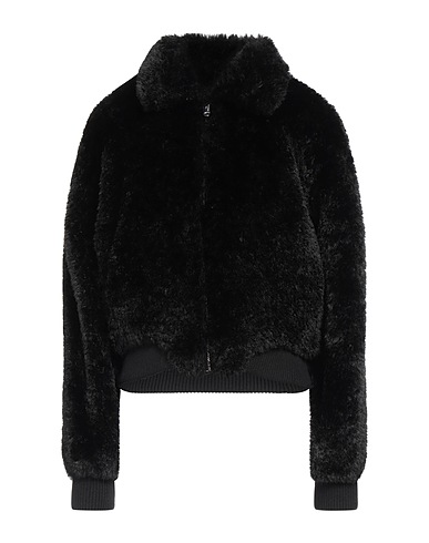 RAG & BONE Teddy Coat Black 100% Polyester, Wool, Nylon, Cashmere