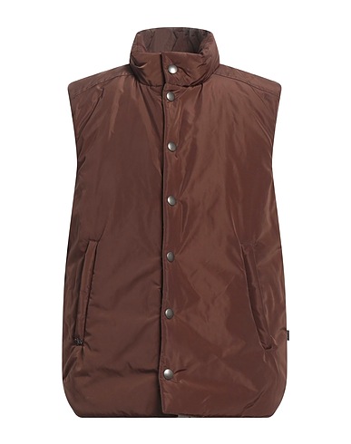 DANIELE ALESSANDRINI HOMME Jacket Brown 100% Polyester