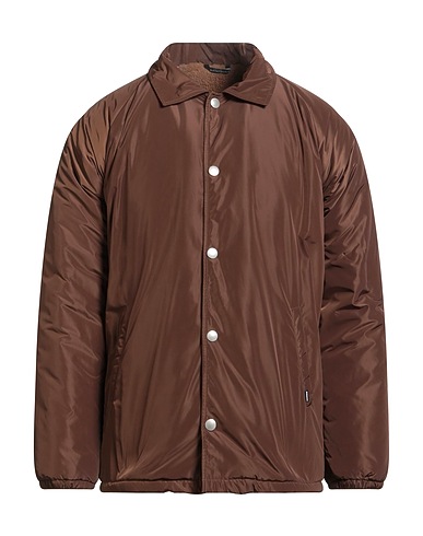 DANIELE ALESSANDRINI HOMME Jacket Brown 100% Polyester