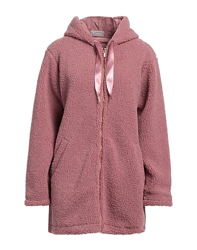 FREDDY Teddy Coat Rosa antico 100% Poliestere