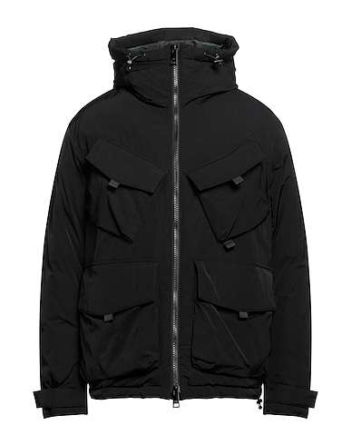 ARMANI EXCHANGE Shell jacket Black 70% Polyester, 30% Polyamide