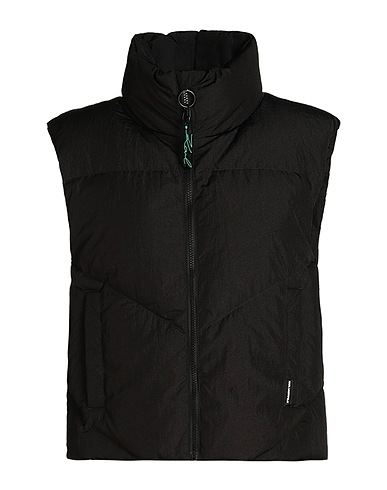 KARL LAGERFELD Vest DOWN PADDED VEST Black 100% Recycled nylon